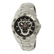 Chronotech Active 7922  Watch - Chrome Stainless Steel Band, Black Face Ct.7922m/02m