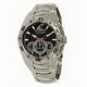 Chronotech Active 7922  Watch - Stainless Steel Band, Black Face Ct.7922am/22m