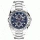 Chronotech Active 7935  Watch - Stainless Steel Band, Blue Face Ct.7935cm/43m