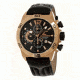 Chronotech Active 7993  Watch - Black Band, Gold/Black Face Ct.7993m/05