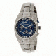 Chronotech Active Boy 7085  Watch - Stainless Steel Band, Navy Face Ct.7085m/03m