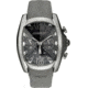 Chronotech First Eclipse 7106  Watch - Light Gray Band, Silver/Black Face Ct.7106am/35p