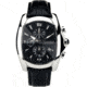 Chronotech Prisma First 7106  Watch - Black Band, Silver/Black Face Ct.7106m/02