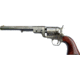 Cimarron Arms 1851 Richards-Mason Revolver, .38 Special, 7.5in Barrel, Fixed, Nickel Frame, Wood Grip, 6 Round Cylinder, CA925N00