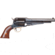 Cimarron Arms 1858 New Model Army Revolver, .38 Special, 7.5in Barrel, Fixed, Case Colored/Hardened Frame, Wood Grip, 6 Round Cylinder, CA1010