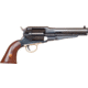 Cimarron Arms 1858 New Model Navy Revolver, .38 Special, 5.5in Barrel, Fixed, Case Colored/Hardened Frame, Wood Grip, 6 Round Cylinder, CA1012