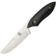 Citadel Midnight Fixed Blade Folding Knife,4.25in,DNH7 Steel,Black,Buffalo Horn Handle CD4216