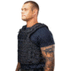 Citizen Armor SHTF Tactical Armored Vest Belt, Black, 6x6, AT-0070BK0-66