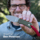 CIVIVI Baby Banter Fixed Blade Knife, 2.39 in, Nitro-V Steel Stonewashed Blade, Drop Point Blade, Canvas Micarta Green Handle, C23045-2