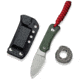 CIVIVI Baby Banter Fixed Blade Knife, 2.39 in, Nitro-V Steel Stonewashed Blade, Drop Point Blade, Canvas Micarta Green Handle, C23045-2