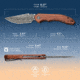 CIVIVI Bluetick Knife - C23050-DS1