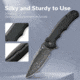 CIVIVI Button Lock Praxis Knife - C18026E-DS1