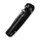 CIVIVI Mini Shakan Flipper &amp; Thumb Stud &amp; Button Lock Knife Ripple Patterned Black Aluminum Handle 2.48inch Satin Finished Nitro-v Blade
