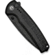 CIVIVI Sentinel Strike Ii Flipper &amp; Thumb Stud &amp; Button Lock Knife Black Aluminum Handle With Black Frn Integral Spacer