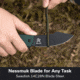 CIVIVI Outlaw Muk Flipper &amp; Button Lock Knife Teal Green G10 Handle 3.47inch Black Stonewashed 14c28n Blade
