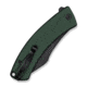 CIVIVI Outlaw Muk Flipper &amp; Button Lock Knife Teal Green G10 Handle 3.47inch Black Stonewashed 14c28n Blade