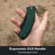 CIVIVI Outlaw Muk Flipper &amp; Button Lock Knife Teal Green G10 Handle 3.47inch Black Stonewashed 14c28n Blade