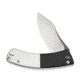 CIVIVI Outlaw Muk Flipper &amp; Button Lock Knife Black &amp; White G10 Handle 3.47inch Satin Finished 14c28n Blade