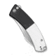 CIVIVI Outlaw Muk Flipper Folding Knife, 3.47in, 14C28N, Nessmuk Blade, G10 Black/White Handle, C24079-4