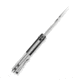 CIVIVI Outlaw Muk Flipper &amp; Button Lock Knife Black &amp; White G10 Handle 3.47inch Satin Finished 14c28n Blade