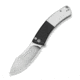 CIVIVI Outlaw Muk Flipper &amp; Button Lock Knife Black &amp; White G10 Handle 3.47inch Satin Finished 14c28n Blade
