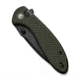 CIVIVI Faeger Flipper &amp; Thumb Stud &amp; Button Lock Knife Milled Od Green G10 Handle
