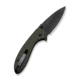 CIVIVI Faeger Flipper &amp; Thumb Stud &amp; Button Lock Knife Milled Od Green G10 Handle