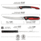 Civivi Knife Shawka 5.81 Black Red Folding Fillet Knife