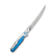 Civivi Knife Shawka 5.81 Silver Blue Folding Fillet Knf