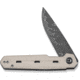 CIVIVI Navo Flipper Knife Ivory G10 Handle 3.25inch Damascus Blade