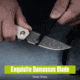 CIVIVI Navo Flipper Knife Ivory G10 Handle 3.25inch Damascus Blade