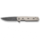 CIVIVI Navo Flipper Knife Ivory G10 Handle 3.25inch Damascus Blade