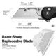 Civivi Utility Knife Elementum 2.26 Black W/3 Eb Clam Pack