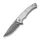 CIVIVI Voidflare Flipper Knife G10 With Aluminum Foil Handle 2.92inch Damascus Blade