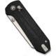 CIVIVI Yonder Thumb Stud &amp; Crossbar Lock Knife Black G10 Handle