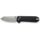 CIVIVI Yonder Thumb Stud &amp; Crossbar Lock Knife Black G10 Handle