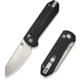 CIVIVI Yonder Thumb Stud &amp; Crossbar Lock Knife Black G10 Handle