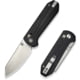 CIVIVI Yonder Folding Knife, 2.88 in, 14C28N, Spey Point Blade, Black G10 Handle, C23073-1