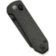 CIVIVI Yonder Thumb Stud &amp; Crossbar Lock Knife Dark Green Canvas Micarta Handle