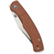 CIVIVI Clingman Front Flipper &amp; Thumb Stud Knife Micarta Handle 2.99inch Nitro-v Blade C23065-3 - C23065-3