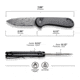 CIVIVI Elementum II Button Lock