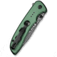 CIVIVI Hyperpulse Flipper &amp; Thumb Stud &amp; Button Lock Knife Aluminum Handle 3.5inch Damascus Blade C23087a-ds1 - C23087A-DS1