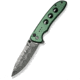 CIVIVI Hyperpulse Flipper &amp; Thumb Stud &amp; Button Lock Knife Aluminum Handle 3.5inch Damascus Blade C23087a-ds1 - C23087A-DS1