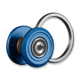 CIVIVI Key Coin Aluminum Pocket Key Organizer, Blue, CIV-C23056-2