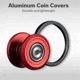 CIVIVI Key Coin Aluminum Pocket Key Organizer, Red, CIV-C23056-1