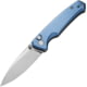 CIVIVI Civivi Altus 2.97" / Stonewash Button Lock 3.00 in Folding Knife, Blue aluminum, C200766
