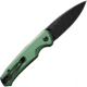 Civivi Knife Altus 2.97'' Green /blk Stonewash Button Lock