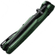 CIVIVI Altus Folding Knife, 2.97in, Carbon Steel, Aluminum Handle, Green, C200765