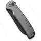 CIVIVI Chevalier Folding Knife, 3.4in, Carbon Steel, Sheepsfoot Blade, Aluminum Gray Handle, C20022B3