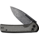 Civivi Knife Conspirator 3.48'' Dk Green Micarta/blk Damascus